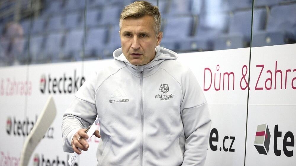 Trenér Jiří Kudrna.